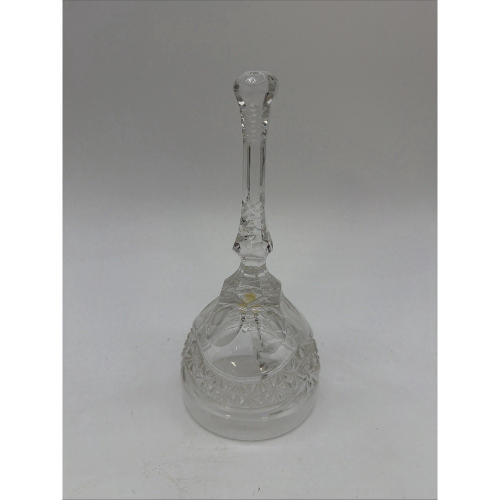 Vintage Crystal Cut Bell Decorative Collectible